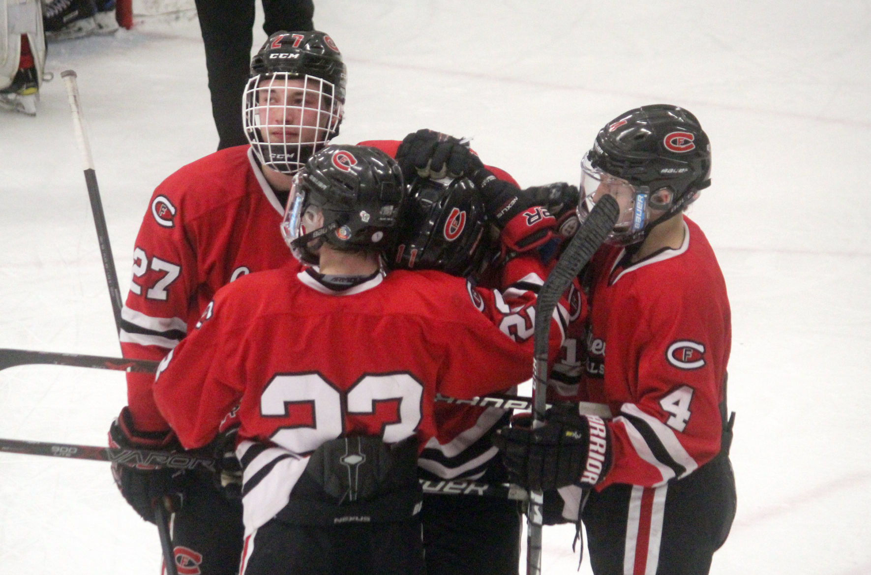 Chi-Hi boys hockey at Eau Claire North 2-19-19